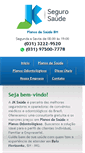 Mobile Screenshot of jksaude.com.br
